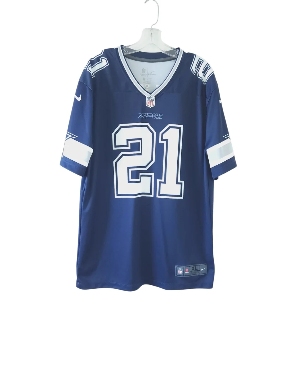 Nike OnField NFL Dallas Cowboys #21 Football Jersey XL Dri-Fit Ezekiel Elliott